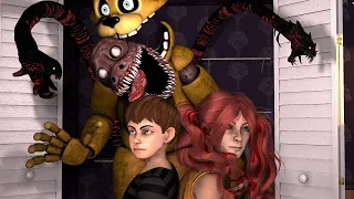 Behind The Mask   Don't turn off the light SFM/FNAF My fan Animation