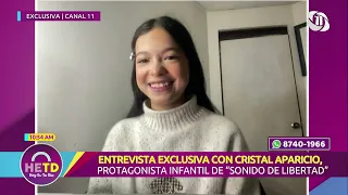 Entrevista exclusiva con Cristal Aparicio, protagonista infantil de "Sonido de Libertad"