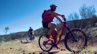 Alice Springs Mountain Bike Trails (on hire bikes)