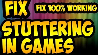 How to Fix Stuttering and in Games Grand Theft Auto V Gta (5) Full tutorial 100% Working 2019