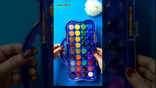 3M views😱 DOMS 36 Shades Water Colour Cake Unboxing 😱 For ₹165 😳 #shorts #unboxingvideo #flipkart