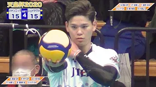 【天皇杯2020】男子決勝 ジェイテクトSTINGS vs パナソニックパンサーズ 第4セット