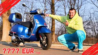 Am cumparat un scuter nou - Piaggio Vespa 300 GTS