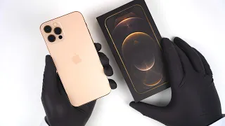 Apple iPhone 12 Pro Gold Unboxing + Gameplay