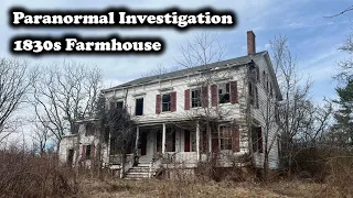 Unexplained Paranormal Events Captured at an Abandoned 1830s Farmhouse with Xentrifuge - New Jersey