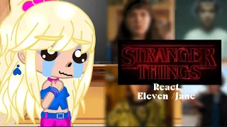 👒Angela and her Friends react to Eleven/Jane /: Stranger Things/: 👒