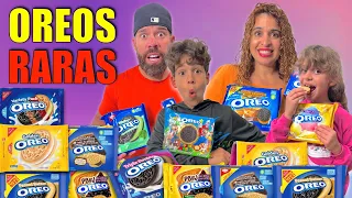 COMEMOS las OREOS más RARAS del MUNDO|4PLUSONE