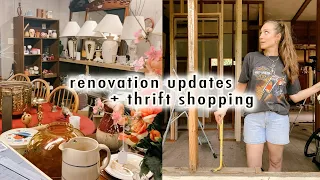 home renovation updates + thrift shopping!! | XO, MaCenna Vlogs