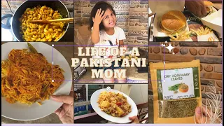 Life of a Pakistani Mom | Pasta Recipe | Spicy Biryani | Late night cravings | Hairfall