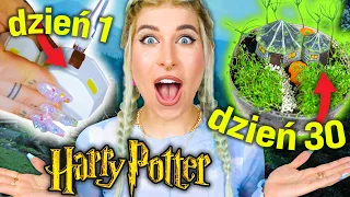 ZAJĘŁO MI TO MIESIĄC! 😱 ROBIĘ CHATKĘ HAGRIDA z Harrego Pottera DIY | Agnieszka Grzelak Vlog