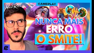 Aprendi a NUNCA MAIS ERRAR o SMITE! | LoL Wild Rift