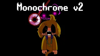 Monochrome v2 But Homicide Yellow And Murderer Pink Sing it (Cover Impostor Human) | FNF