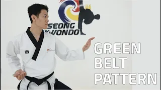 Green Belt Pattern by Taeseong Taekwondo