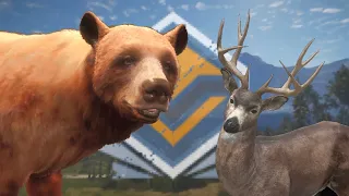 SO MANY TROPHIES! MAX SCORE CINNAMON BLACK BEAR, BLONDE LION AND MORE!! THE HUNTER CALL OF THE WILD