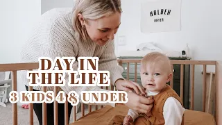 day in the life of a mom with 3 kids 4 & under | autumn auman