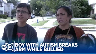 Boy with autism breaks arm while bullied. 13-year-old arrested.
