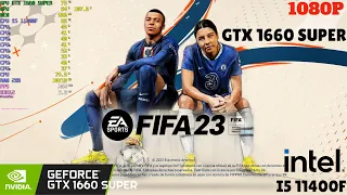 FIFA 23 - i5 11400F + GTX 1660 SUPER - HIGH SETTINGS