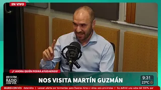 Martín Guzmán aseguró que el Gobierno puso en marcha la dolarización