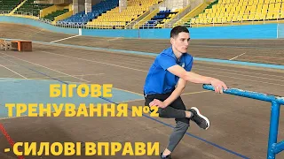 Cилові вправи - День 2 | Бігове тренування Костянтина -  Тижневий план тренувань