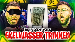 Ist das ABARTIG..🤢Wer muss FUßWASSER TRINKEN 🤣☠️ Blind Draft Challenge EA FC 24 !!