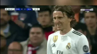 REAL MADRID VS AJAX AMSTERDAMS  ( 1 -  4)