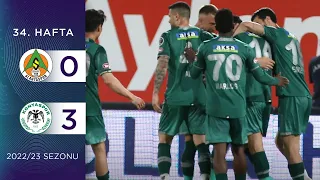 C. Alanyaspor (0-3) A. Konyaspor | 34. Hafta - 2022/23