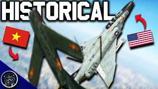 Historical Dogfight F-4C Vs MiG-17 In War Thunder