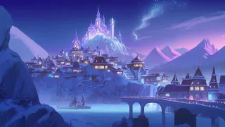 Kingdom of Arendelle ( Disney’s Frozen) Calming Ambient Music ( Night to Dusk)