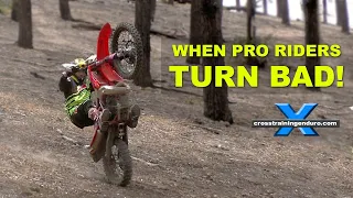 When pro hard enduro riders turn bad! 😂︱Cross Training Enduro