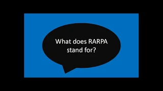 Webinar 1: RARPA