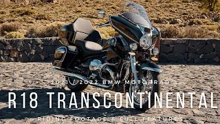 2021 BMW MOTORRAD R18 TRANSCONTINENTAL : Official Video | Riding footage | Full features