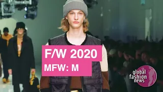Fendi Fall/Winter 2020 Men's Runway Show Highlights | Global Fashion News
