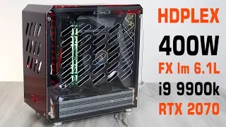 Абсолютно ТИХИЙ и Компактный БП HDPlex 400W в МИНИ корпусе FX lm 6.1L