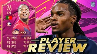 MY BABY IS HERE!!😍 96 FUTTIES SANCHES PLAYER REVIEW! RENATO SANCHES - FIFA 21 ULTIMATE TEAM