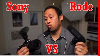 Sony Ecm-B1m Vs Rode Video Mic Pro