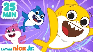 Baby Shark | 30 MINUTOS das MELHORES canções de Baby Shark! | Nick Jr. em Português