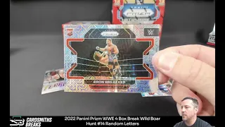 2022 Panini Prizm WWE 4 Box Break Wild Boar Hunt #14