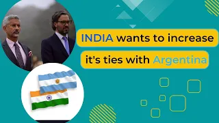 India wants to increase it's ties with Argentina | #shorts #india #argentina #drsjaishankar
