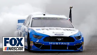 Brad Keselowski holds off Chase Elliott to secure win in Martinsville | NASCAR on FOX