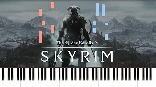 Dragonborn - The Elder Scrolls V: Skyrim Piano Cover | Sheet Music