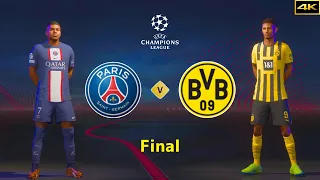 FIFA 23 - PSG vs. DORTMUND - UEFA CHAMPIONS LEAGUE FINAL 2023/24