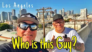 I collabed with a Canadian YouTuber in Downtown Los Angeles