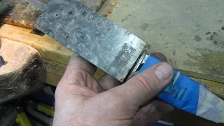 Making Scandi Puukko Knife