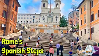 Spanish Steps Rome | Piazza di Spagna Walking Tour