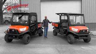 Kubota RTV Comparison: The NEW RTV-X1130 vs The RTV-X1140