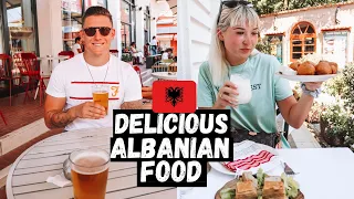 TIRANA Food Tour | We Tried The BEST ALBANIAN 🇦🇱 Food!