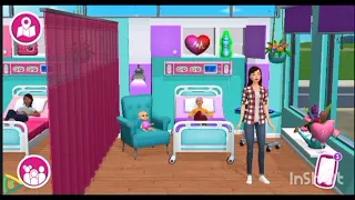 Barbie dream house adventure.. care clinic 💕