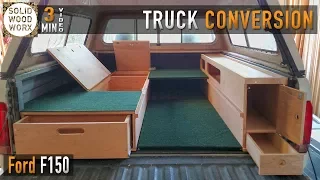 The perfect camping setup for the back of your truck!