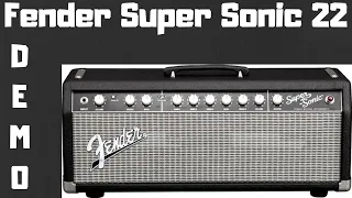 Fender Super Sonic 22 Head | Demo by Taylor Schlupp