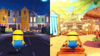 Despicable Me: Minion Rush - Pier 12 vs Minion Beach